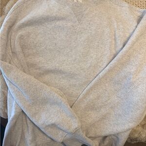 Classic Crewneck Sweatshirt in Light Gray- Aerie Offline